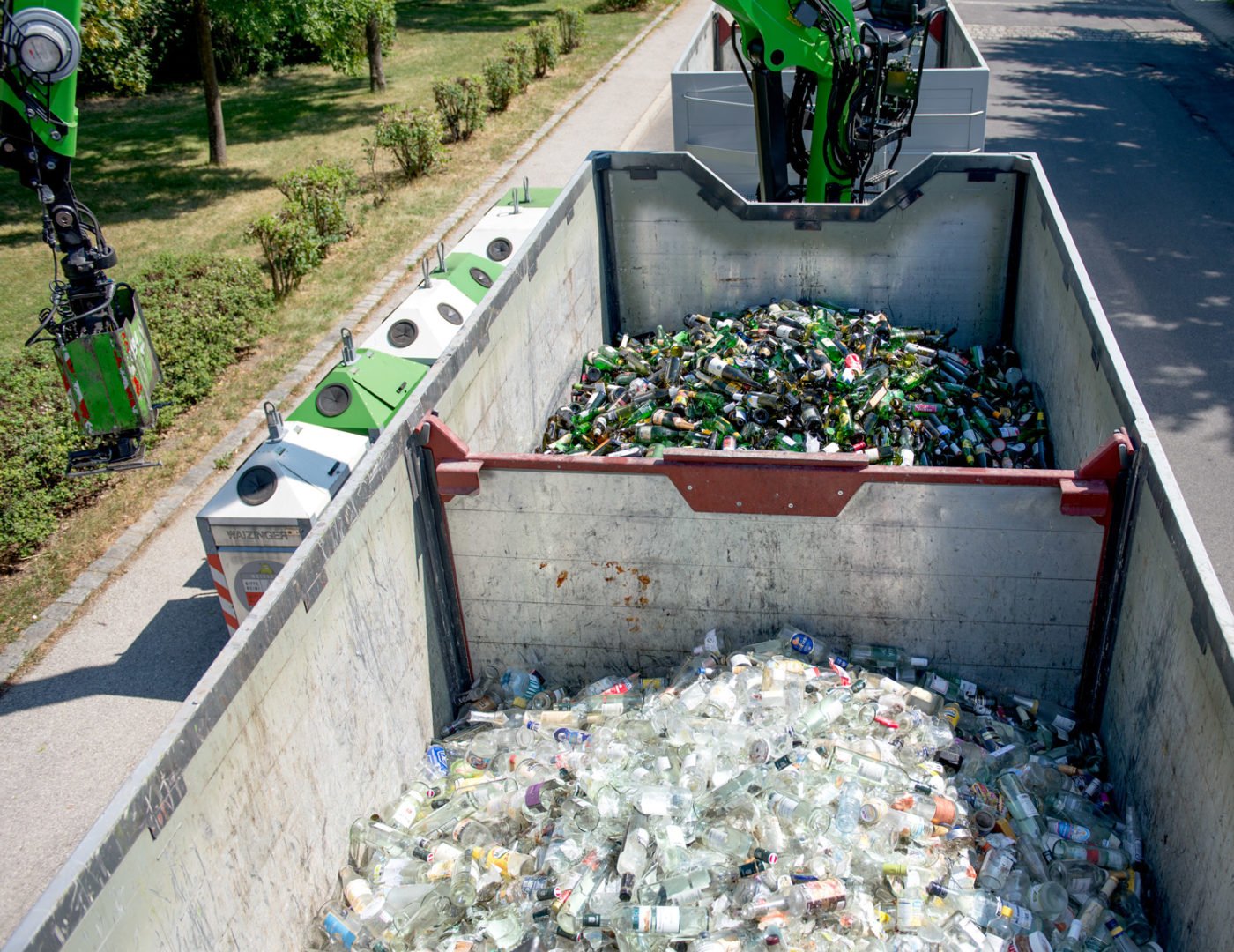 Warum Wei glas zu oft im Restm ll landet RECYCLING magazin