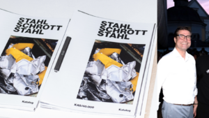 BDSV sponsort Ausstellung „Stahl Schrott Stahl”