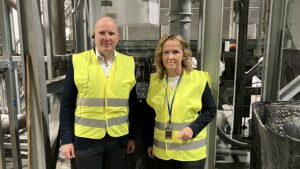 Bundesumweltministerin zu Besuch bei PreZero in Grünstadt