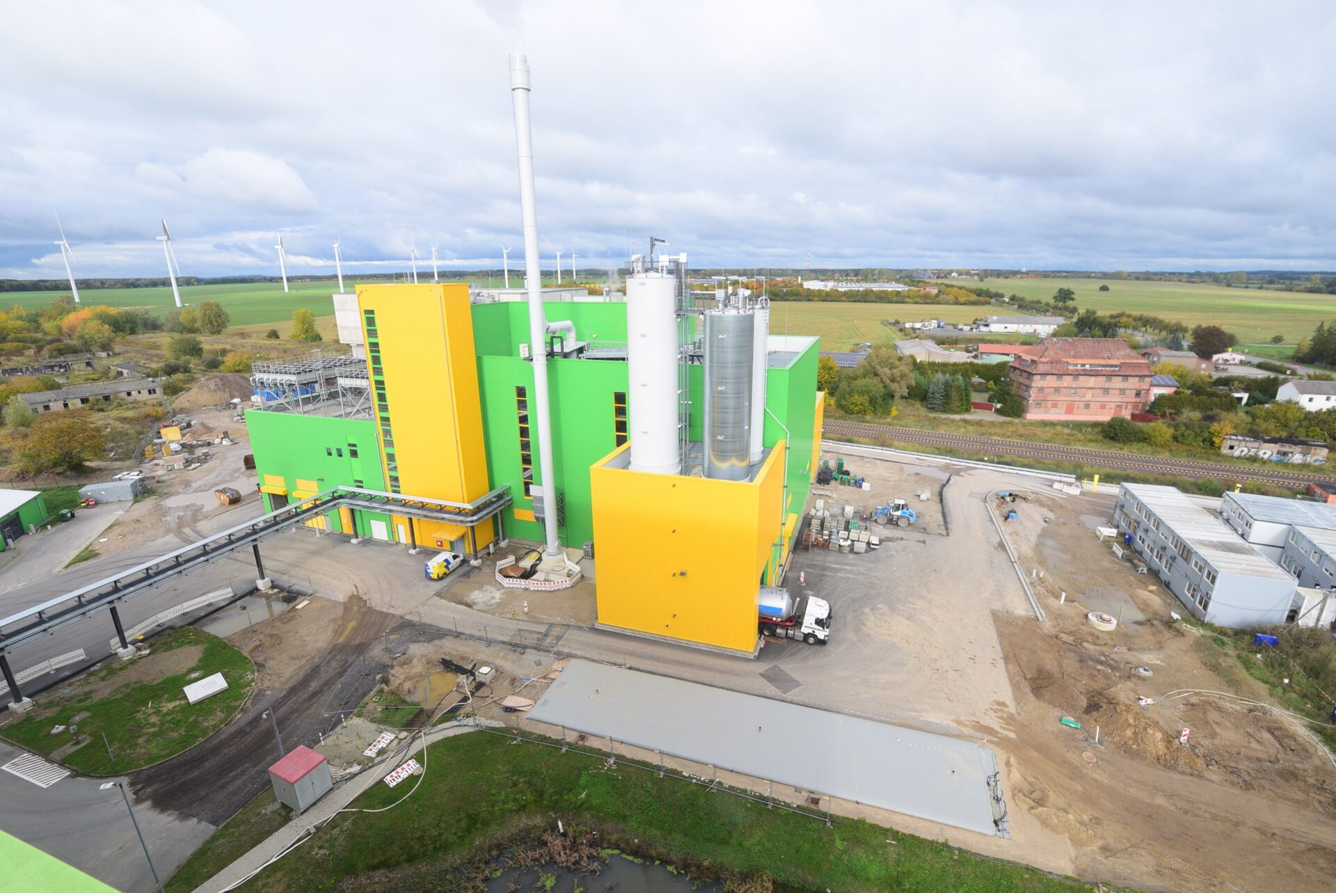 Klärschlamm-Monoverbrennungsanlage startet Regelbetrieb